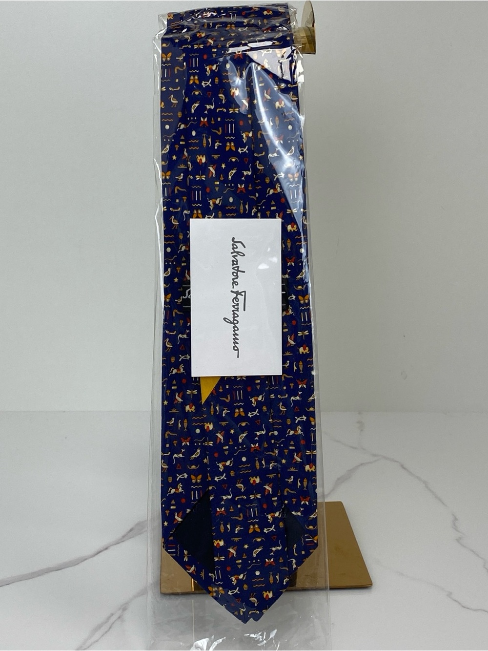 Salvatore Ferragamo Animal Silk Tie - Picture 4 of 5